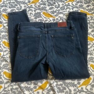 Madewell Women’s Dark Wash Skinny Skinny Crop Jeans EUC Size 30